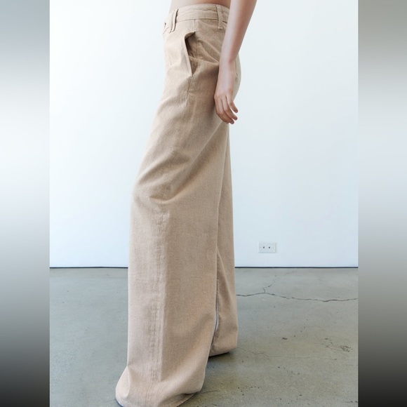 Zara ZW mid rise baggy pants - Picture 5 of 12